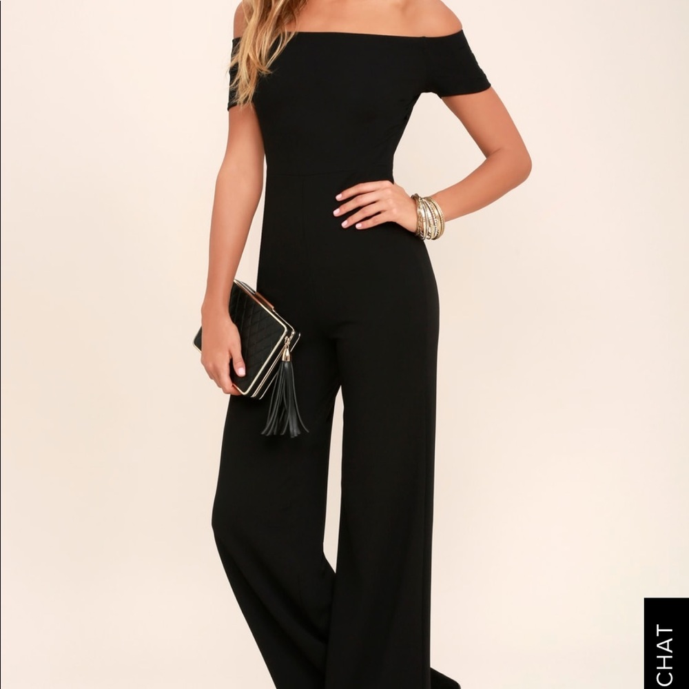 Lulus black romper only worn once!